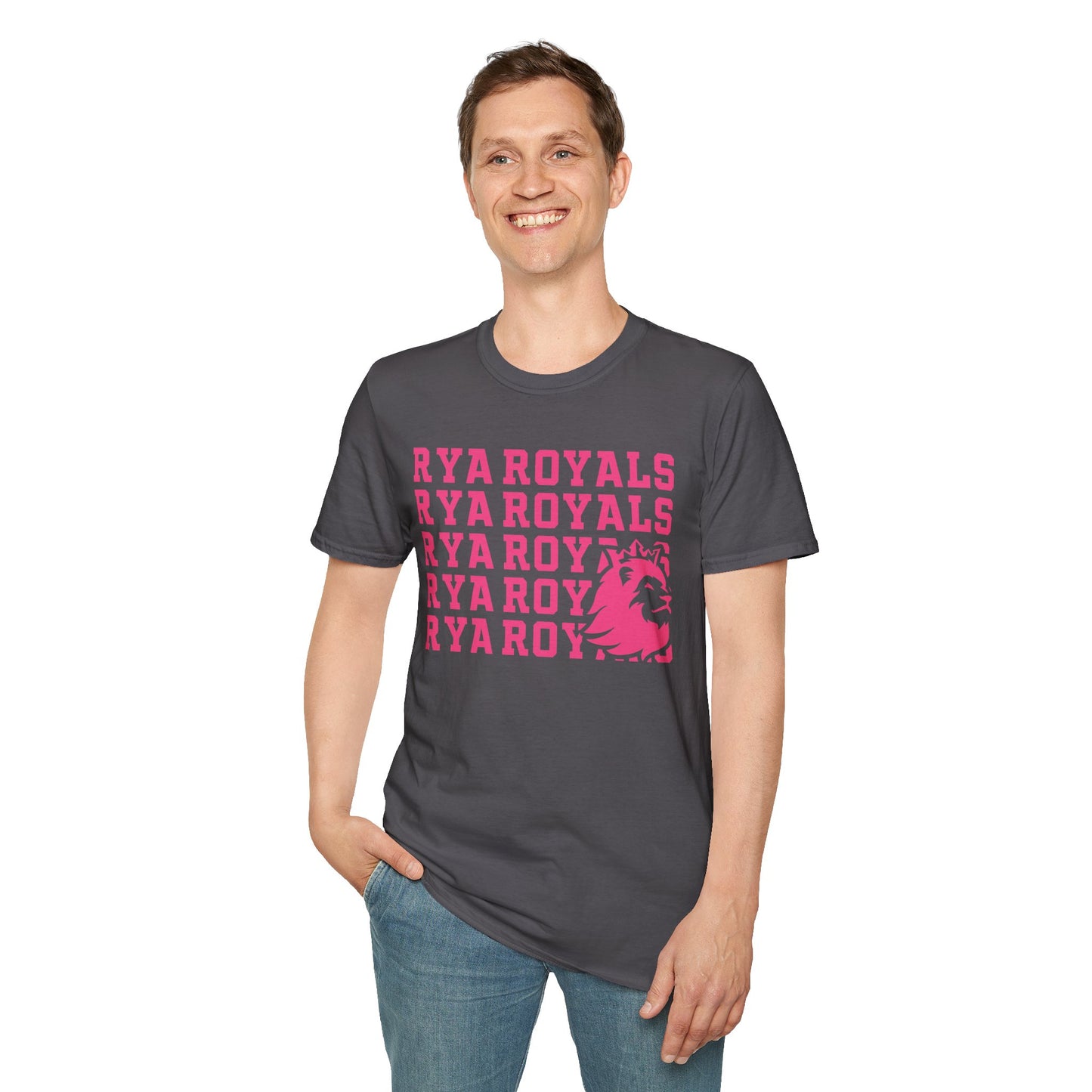 RYA Royals Lion Corner Pink-Out T-shirt