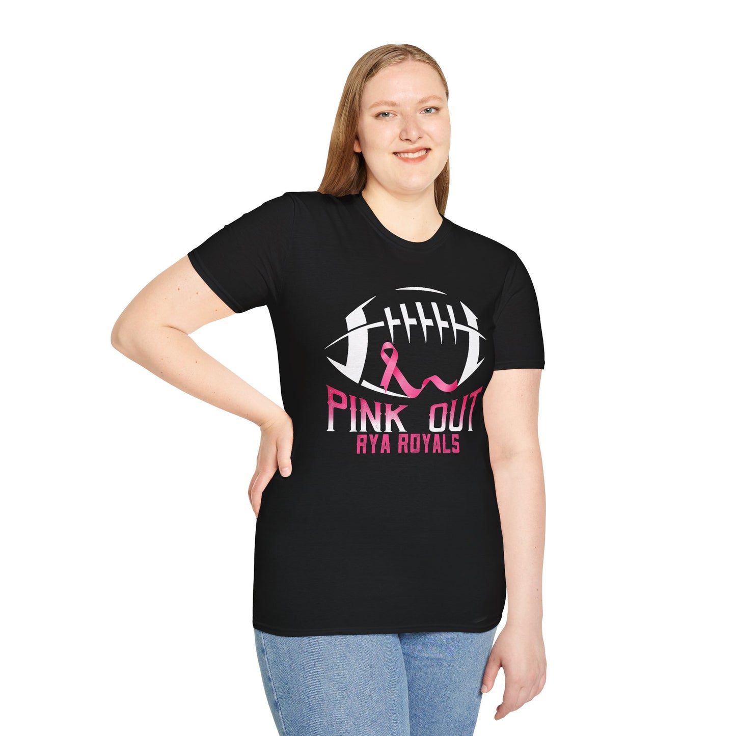 RYA Royals Football Pink-Out T-shirt
