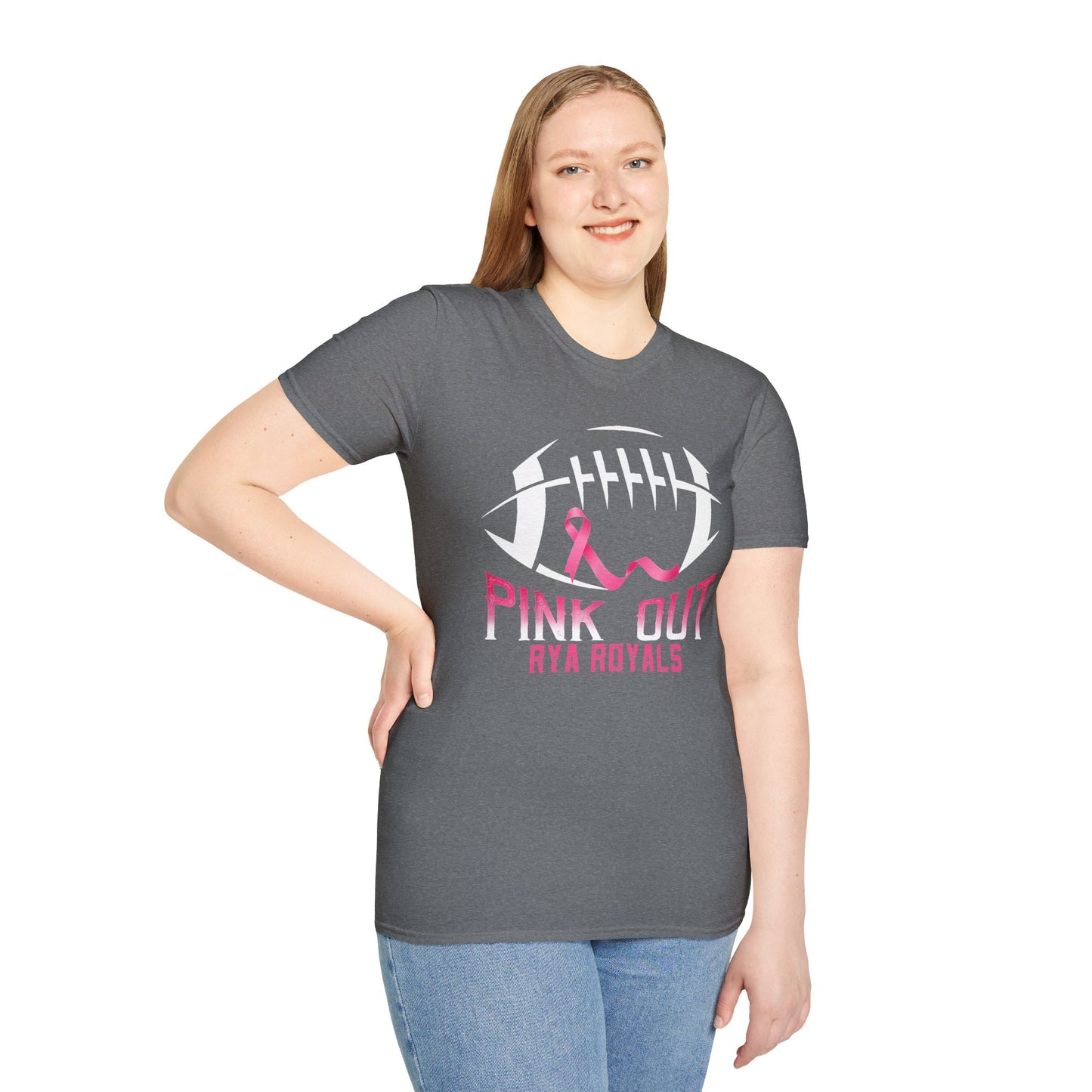 RYA Royals Football Pink-Out T-shirt