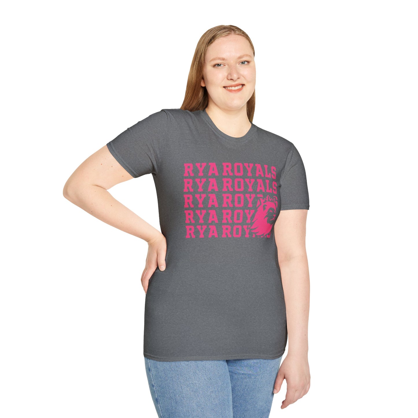 RYA Royals Lion Corner Pink-Out T-shirt