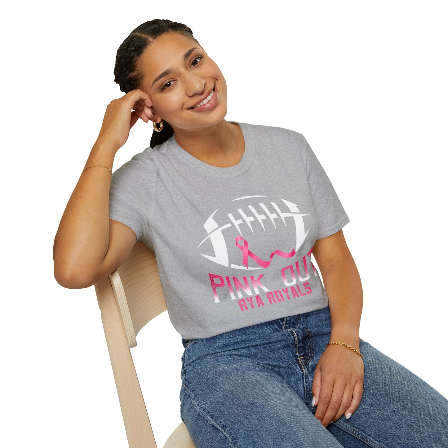 RYA Royals Football Pink-Out T-shirt