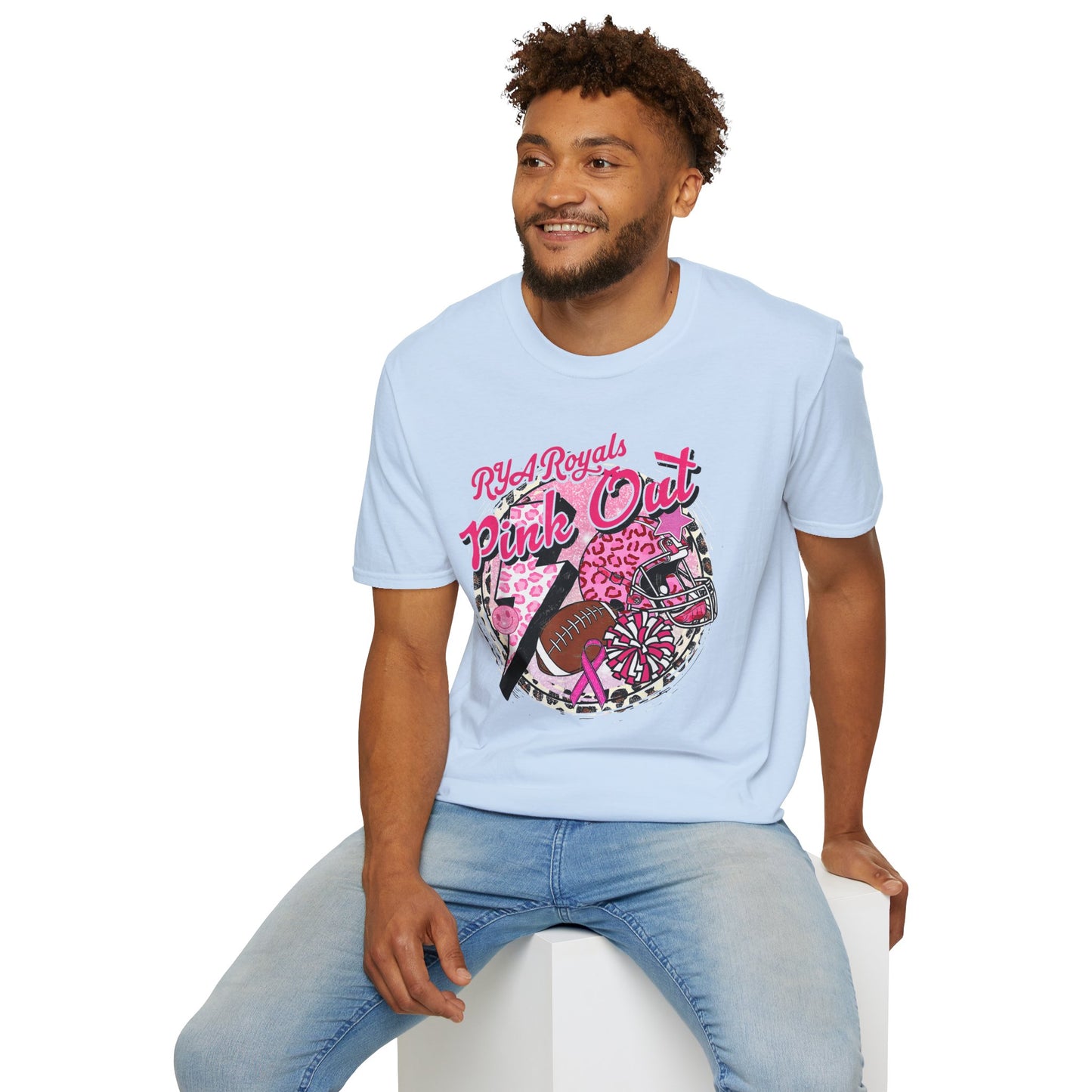 RYA Royals Leopard Pink-Out T-shirt