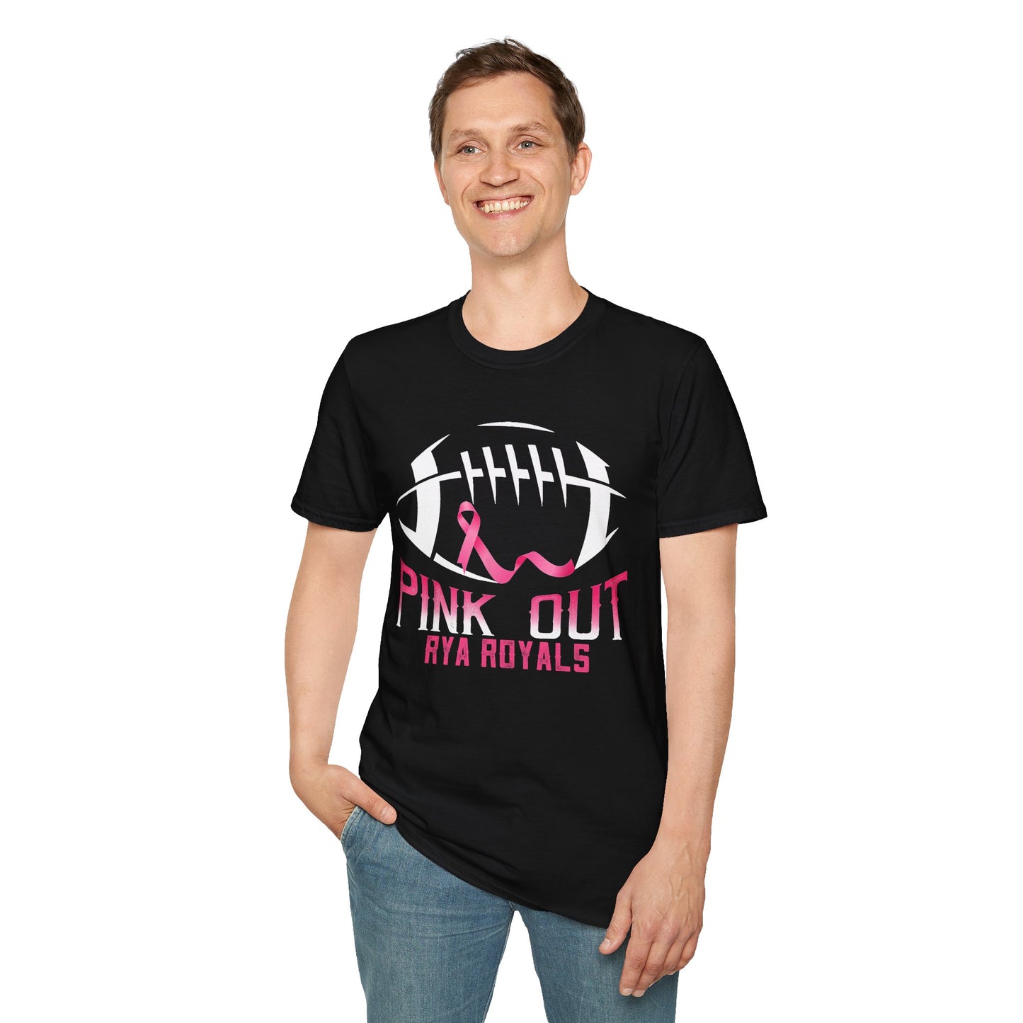 RYA Royals Football Pink-Out T-shirt