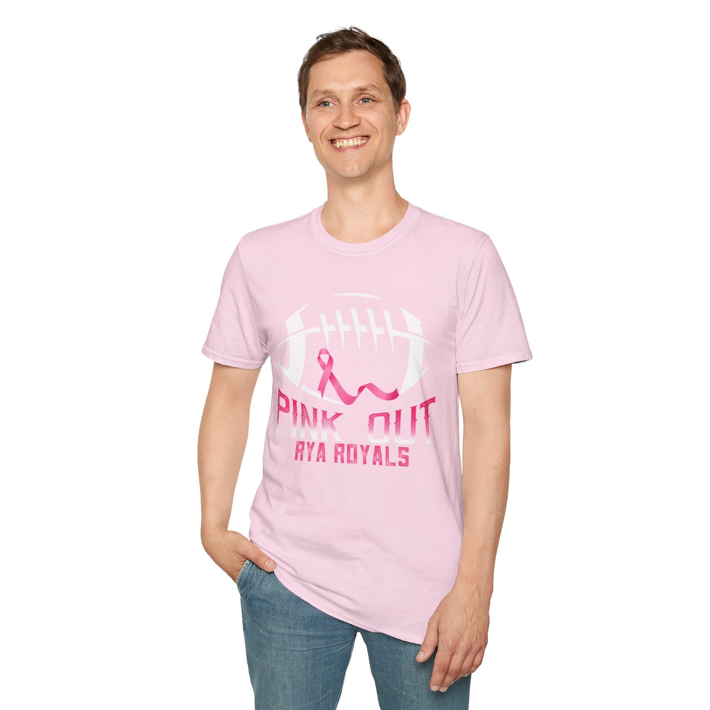RYA Royals Football Pink-Out T-shirt