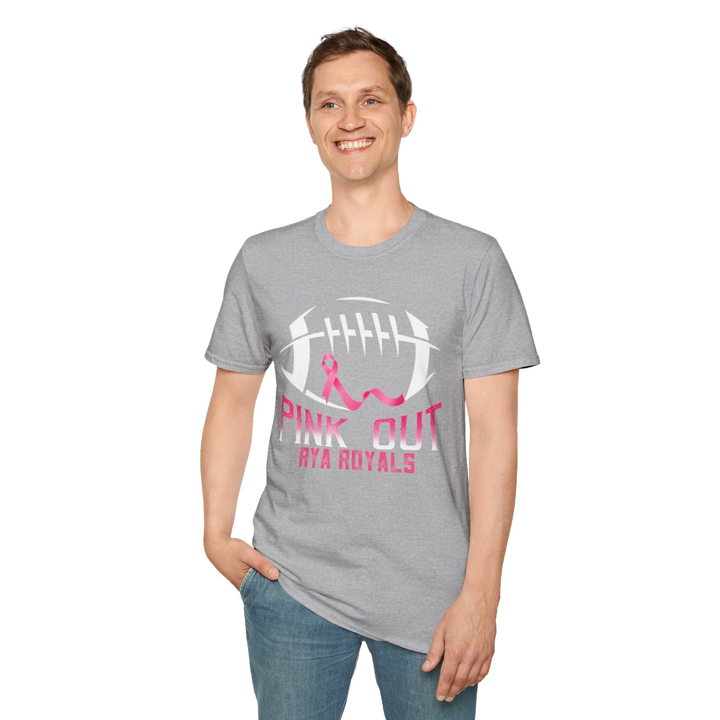 RYA Royals Football Pink-Out T-shirt