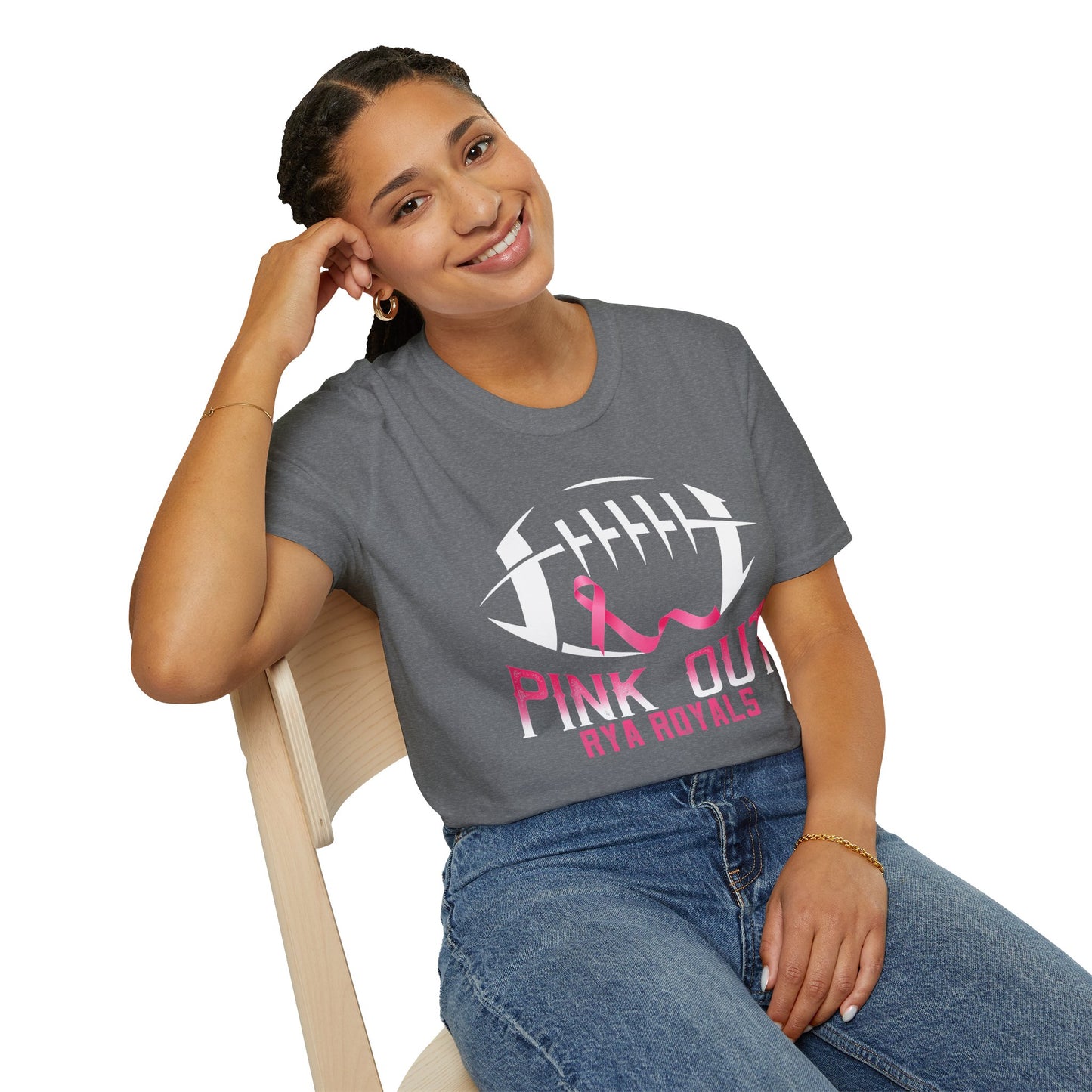 RYA Royals Football Pink-Out T-shirt