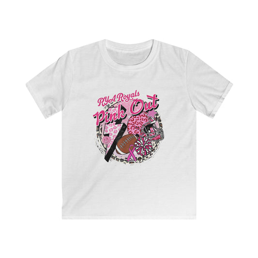 Kids RYA Royals Leopard Pink-Out T-shirt