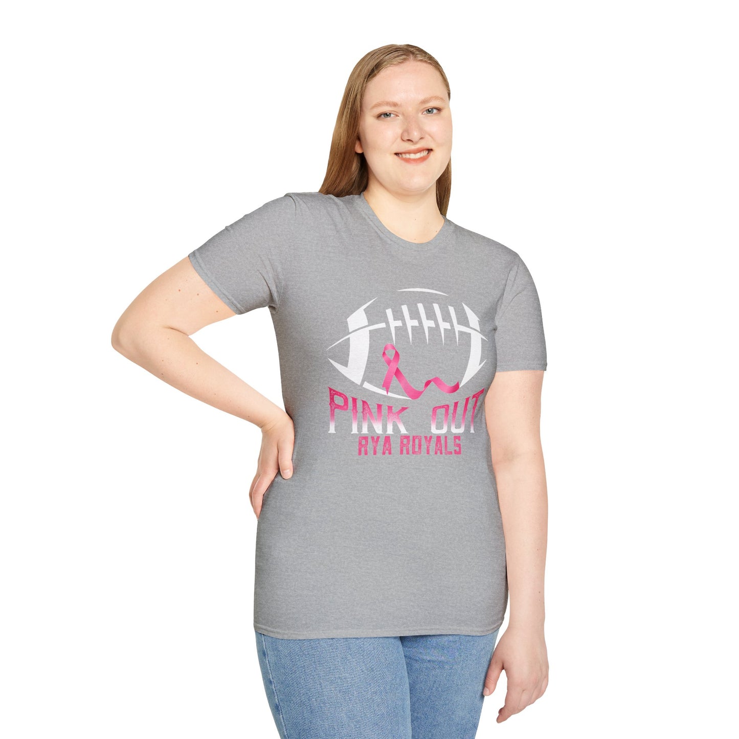 RYA Royals Football Pink-Out T-shirt