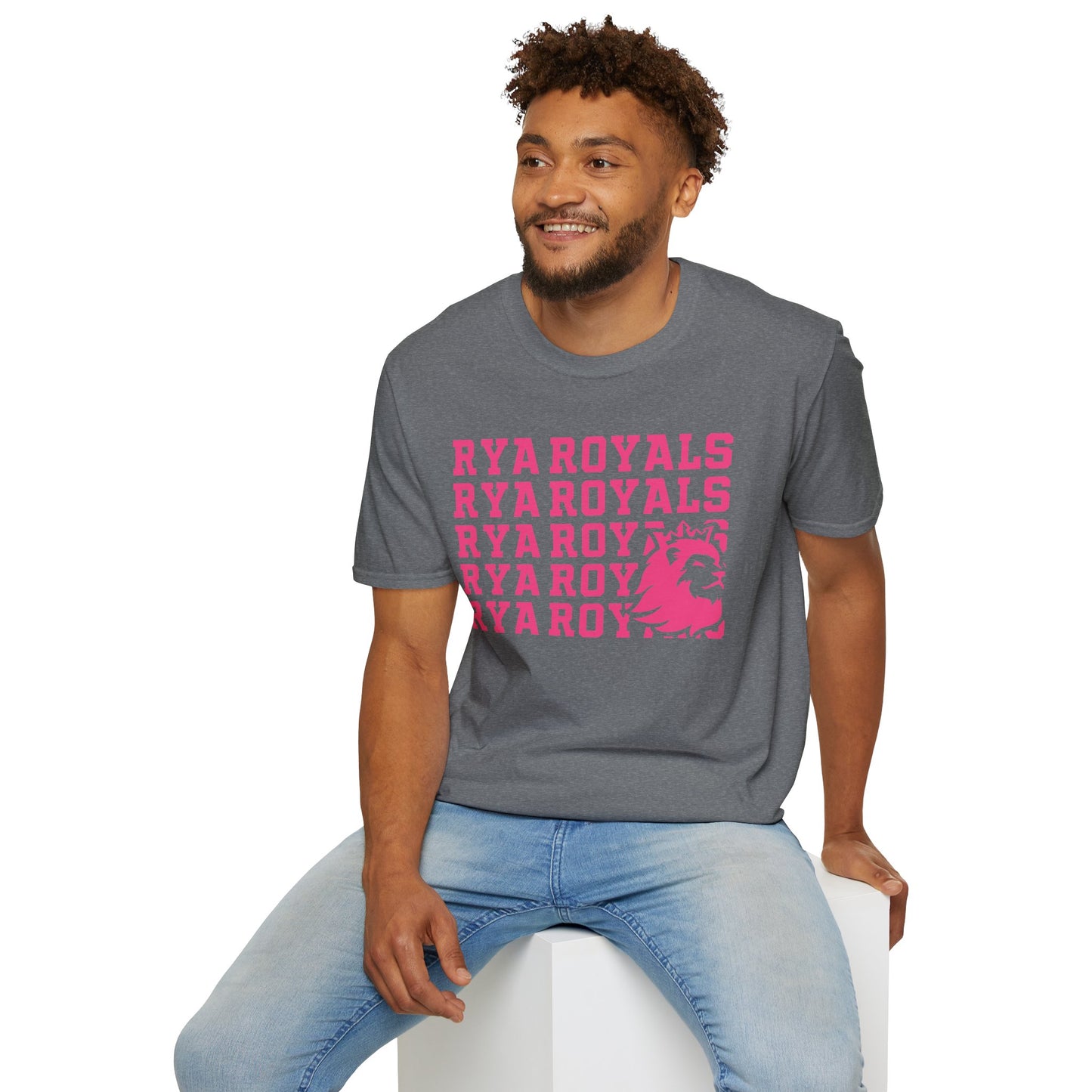 RYA Royals Lion Corner Pink-Out T-shirt