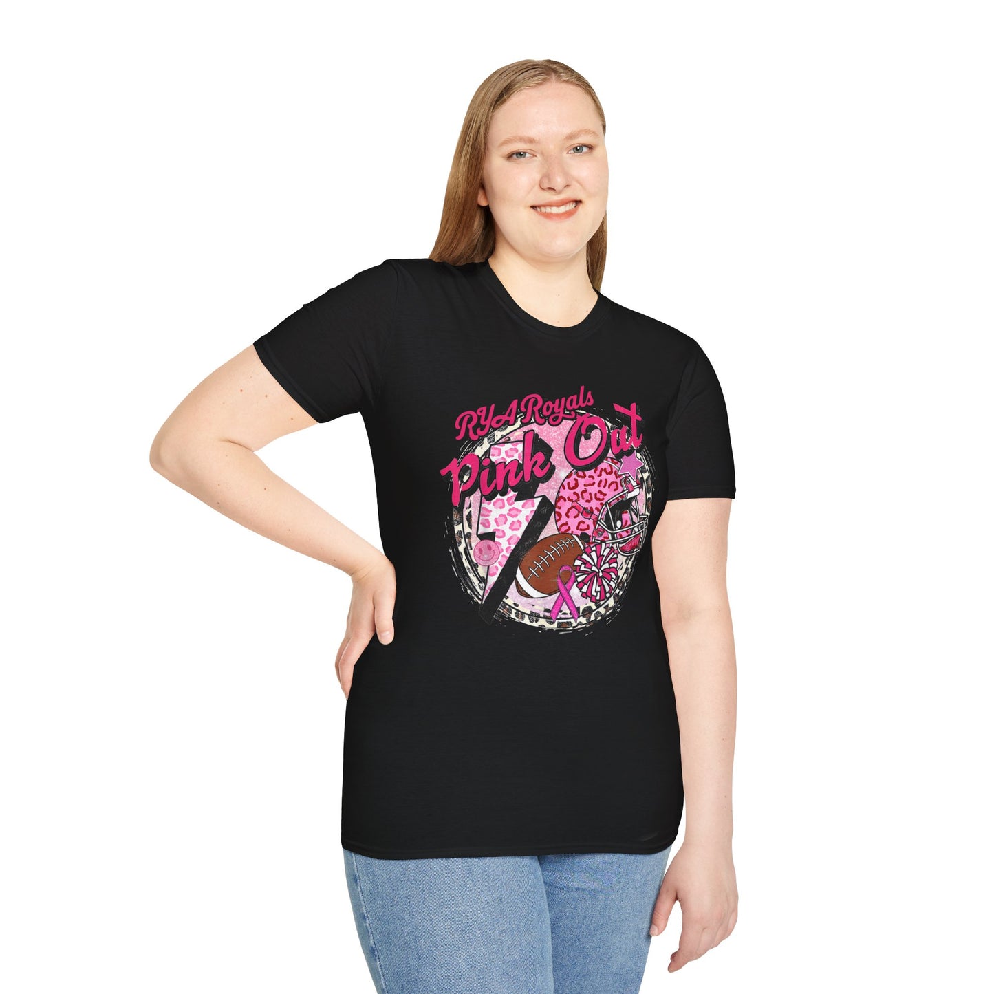 RYA Royals Leopard Pink-Out T-shirt