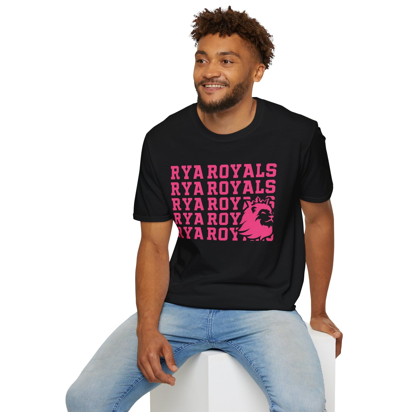 RYA Royals Lion Corner Pink-Out T-shirt