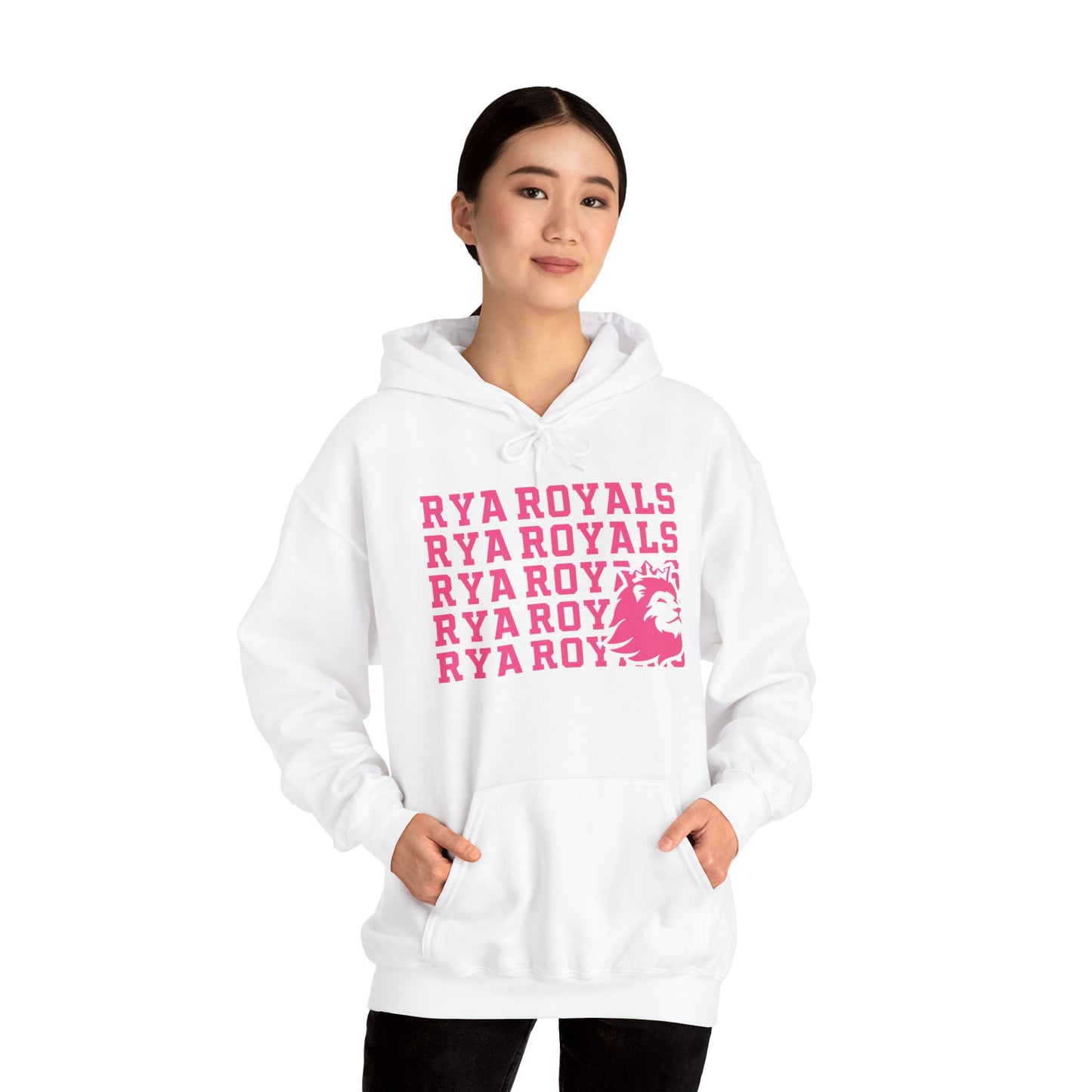 RYA Royals Lion Corner Pink-Out Hoodie