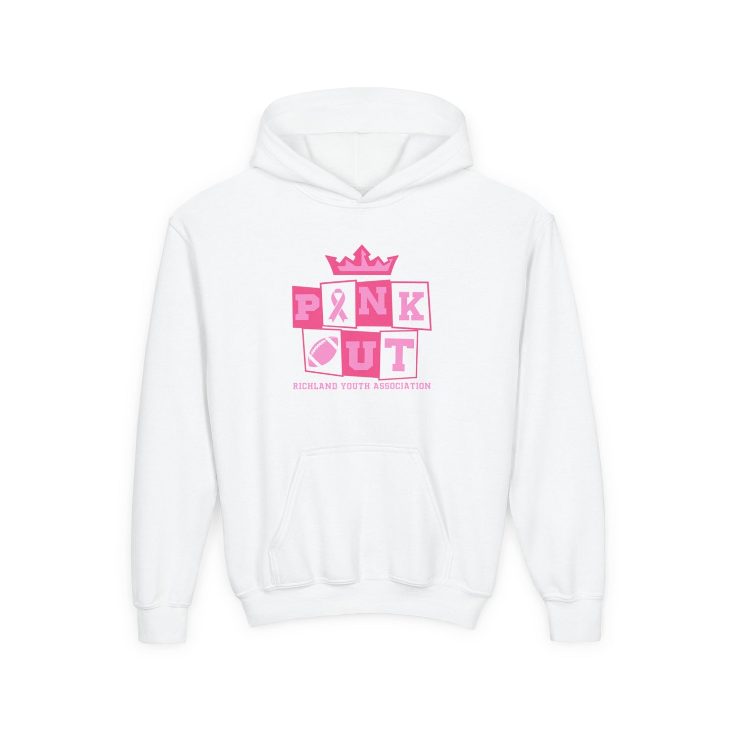 Kids RYA Royals Magazine Pink-Out Hoodie