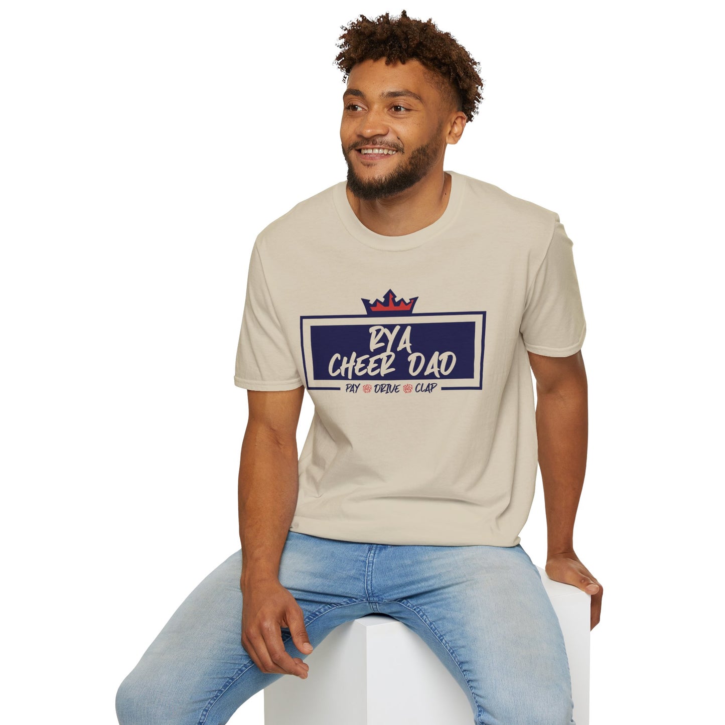 RYA Cheer Dad Pay Drive Clap - Tshirt