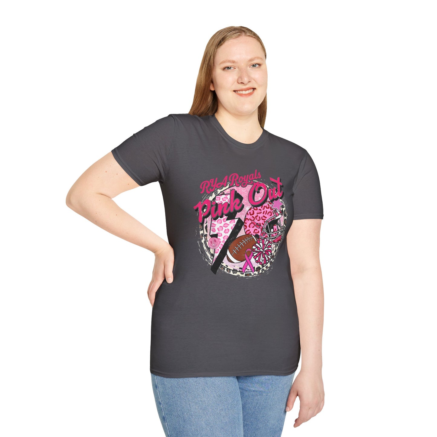 RYA Royals Leopard Pink-Out T-shirt