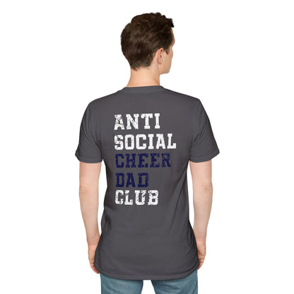 Anti Social Cheer Dad Club Unisex T-Shirt