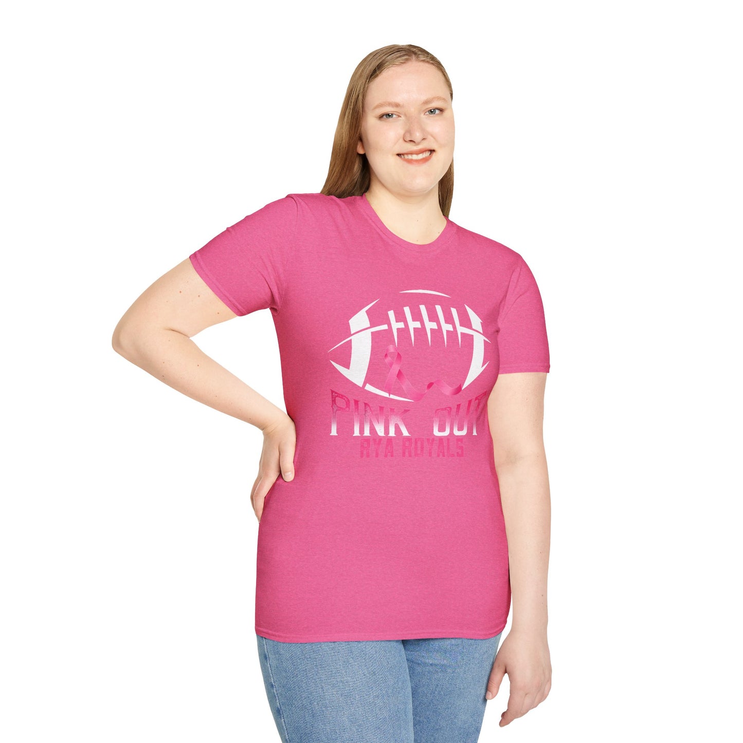 RYA Royals Football Pink-Out T-shirt
