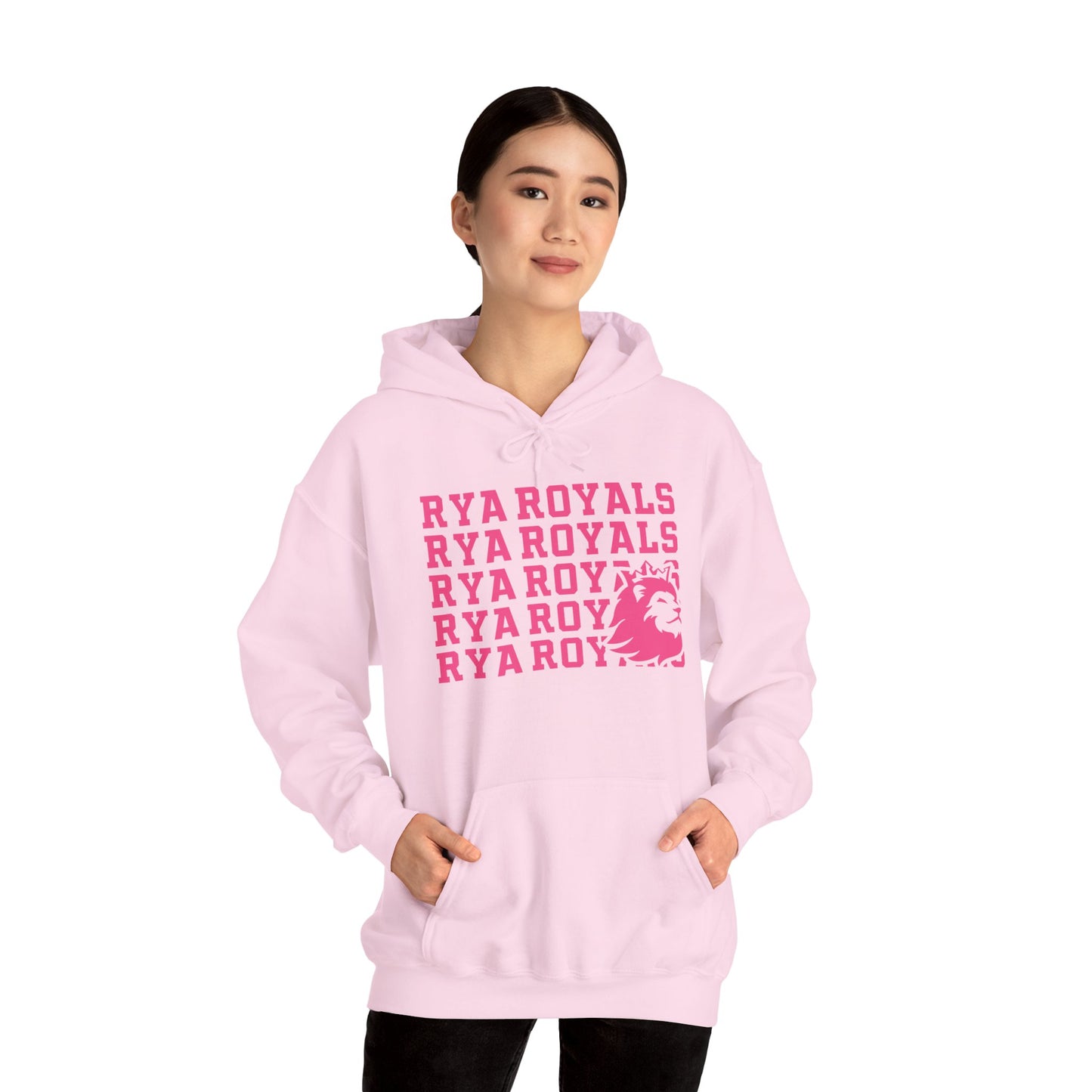 RYA Royals Lion Corner Pink-Out Hoodie