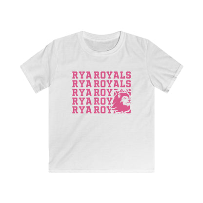 Kids RYA Royals Lion Corner Pink-Out T-shirt