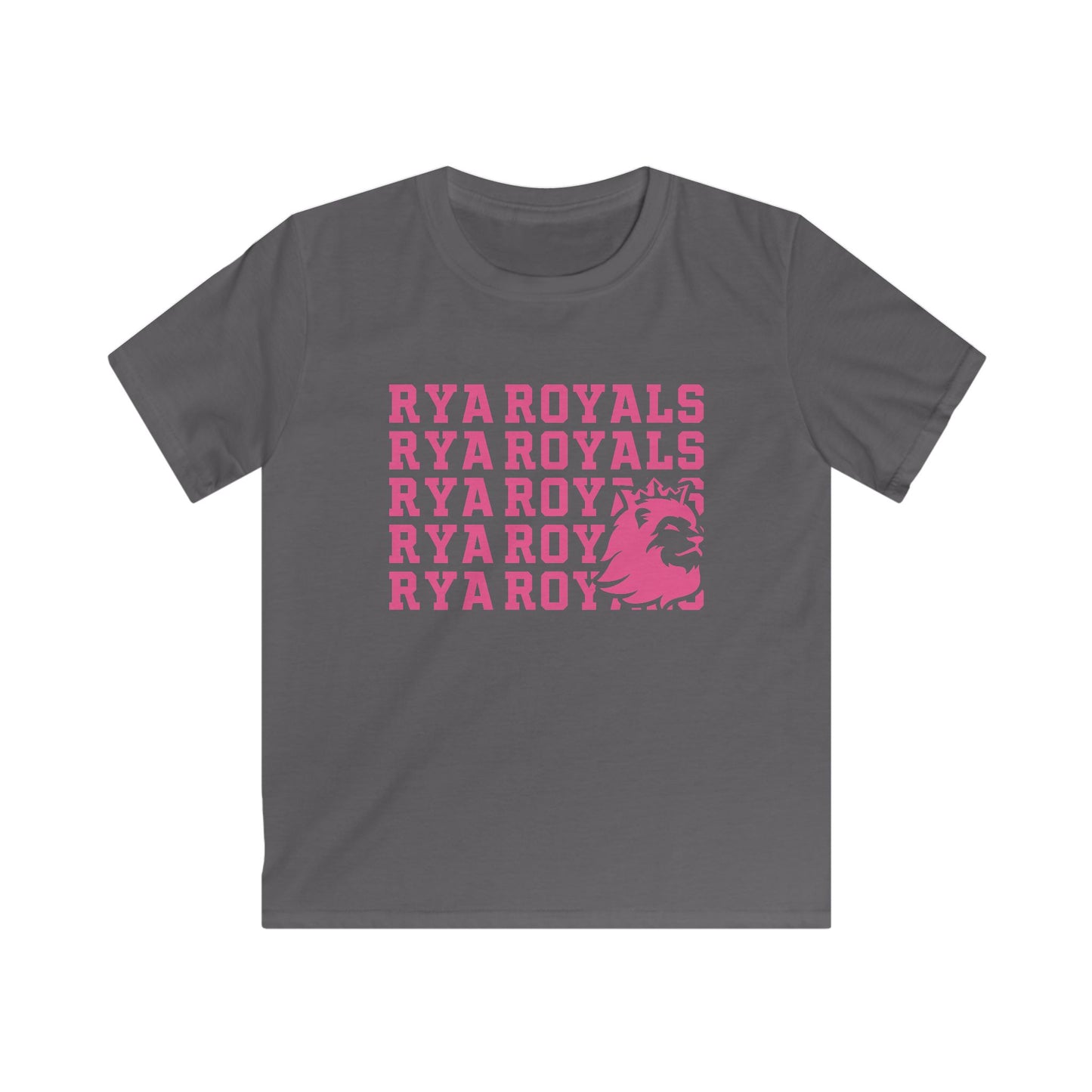 Kids RYA Royals Lion Corner Pink-Out T-shirt