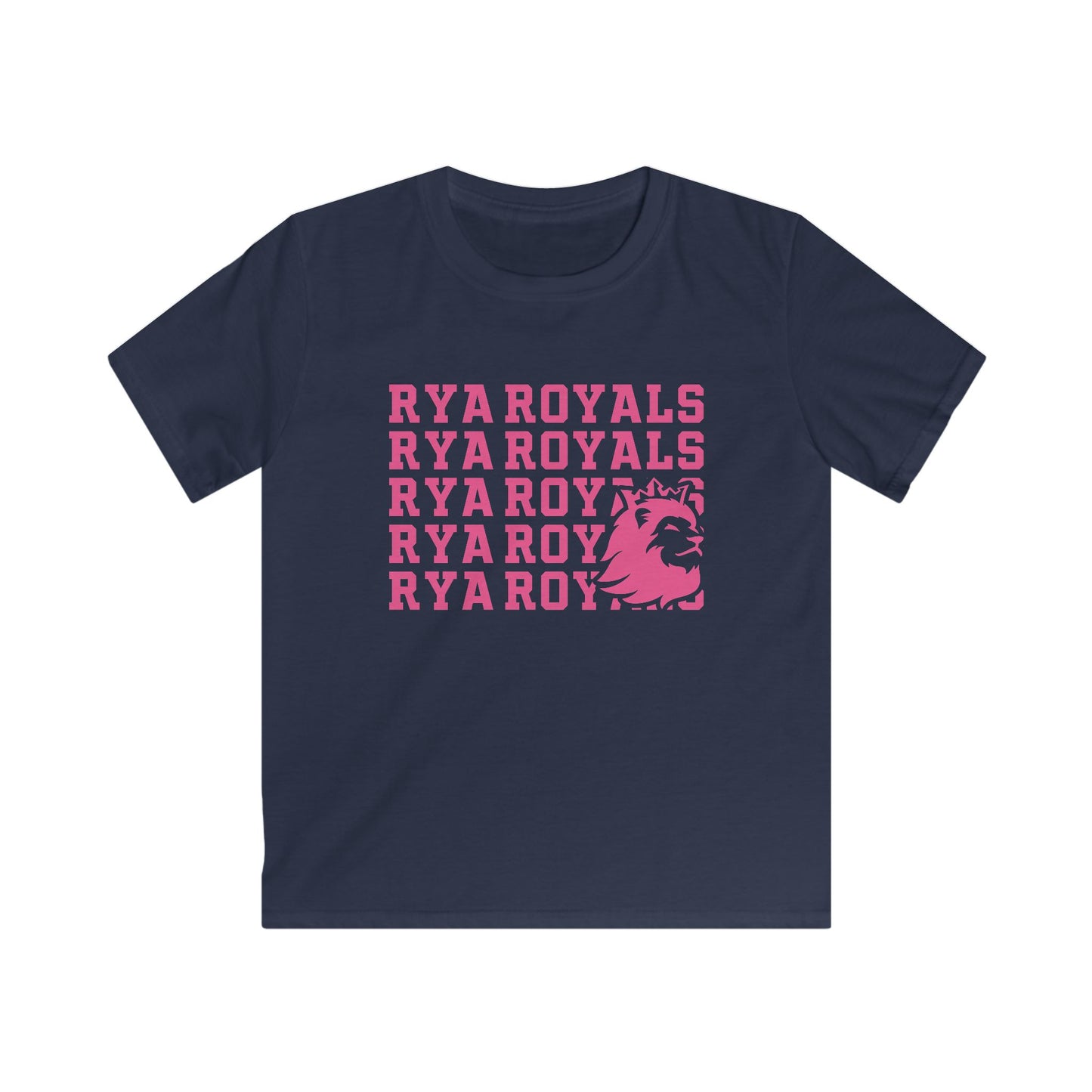 Kids RYA Royals Lion Corner Pink-Out T-shirt