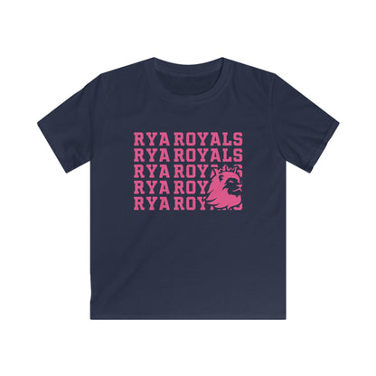 Kids RYA Royals Lion Corner Pink-Out T-shirt