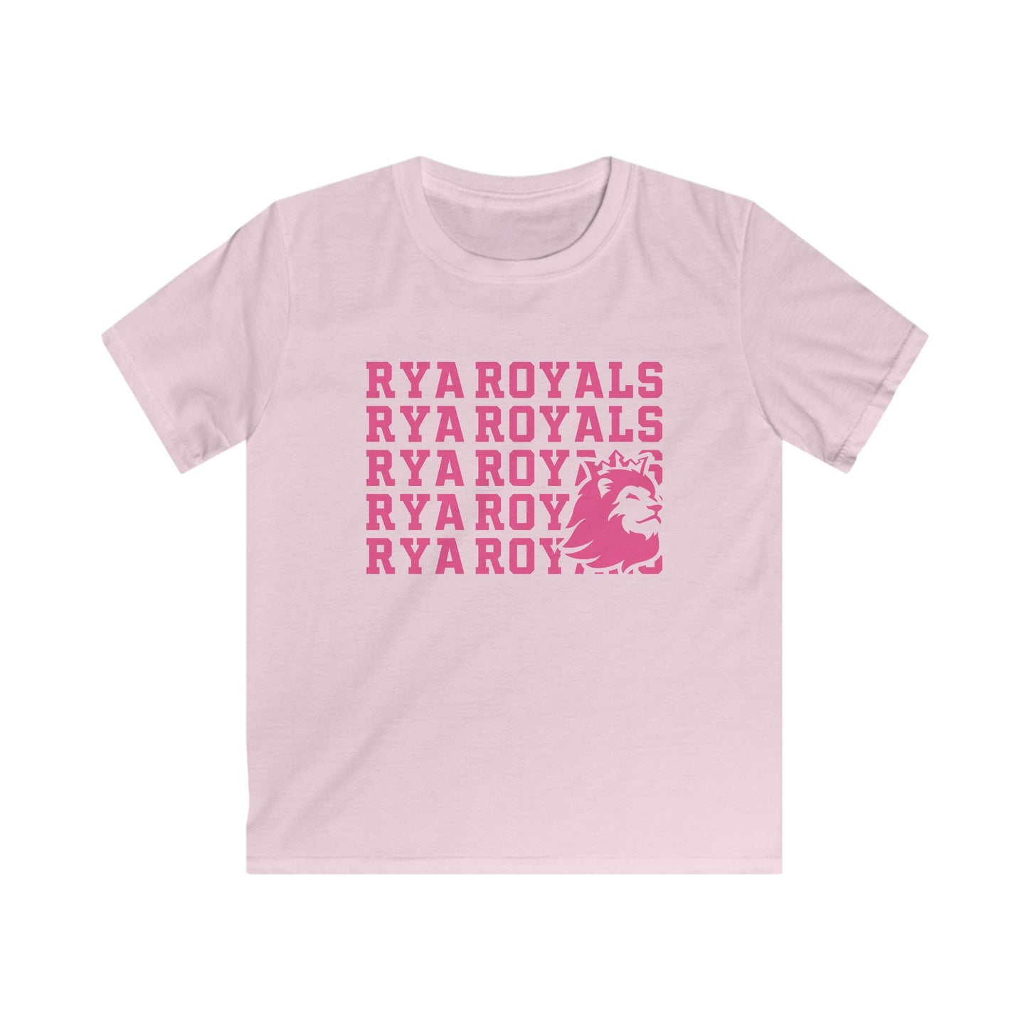 Kids RYA Royals Lion Corner Pink-Out T-shirt