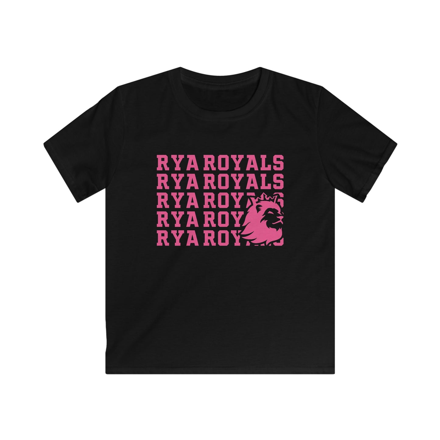 Kids RYA Royals Lion Corner Pink-Out T-shirt