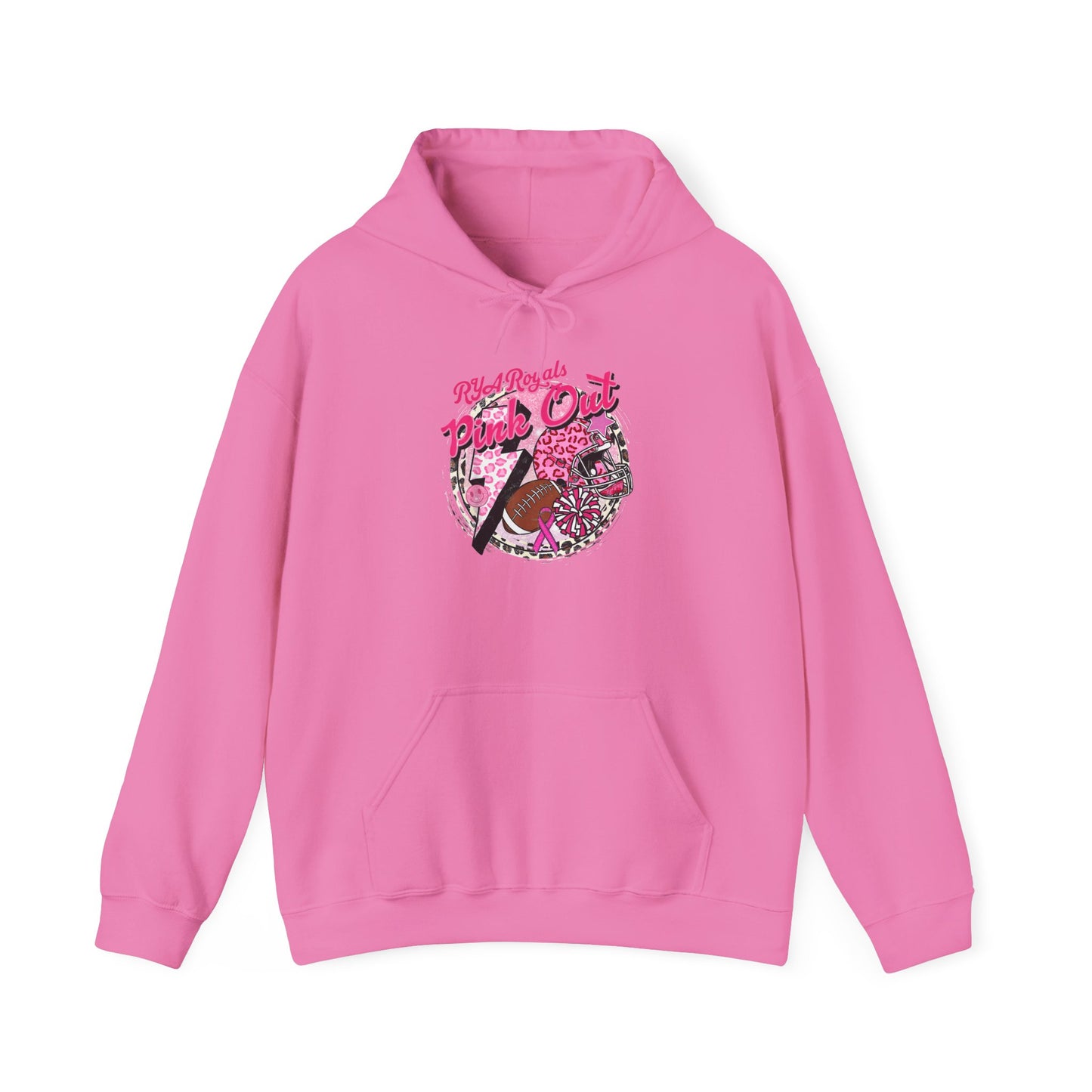 RYA Royals Leopard Pink-Out Hoodie