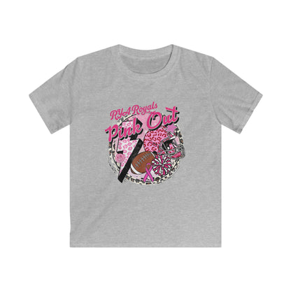 Kids RYA Royals Leopard Pink-Out T-shirt