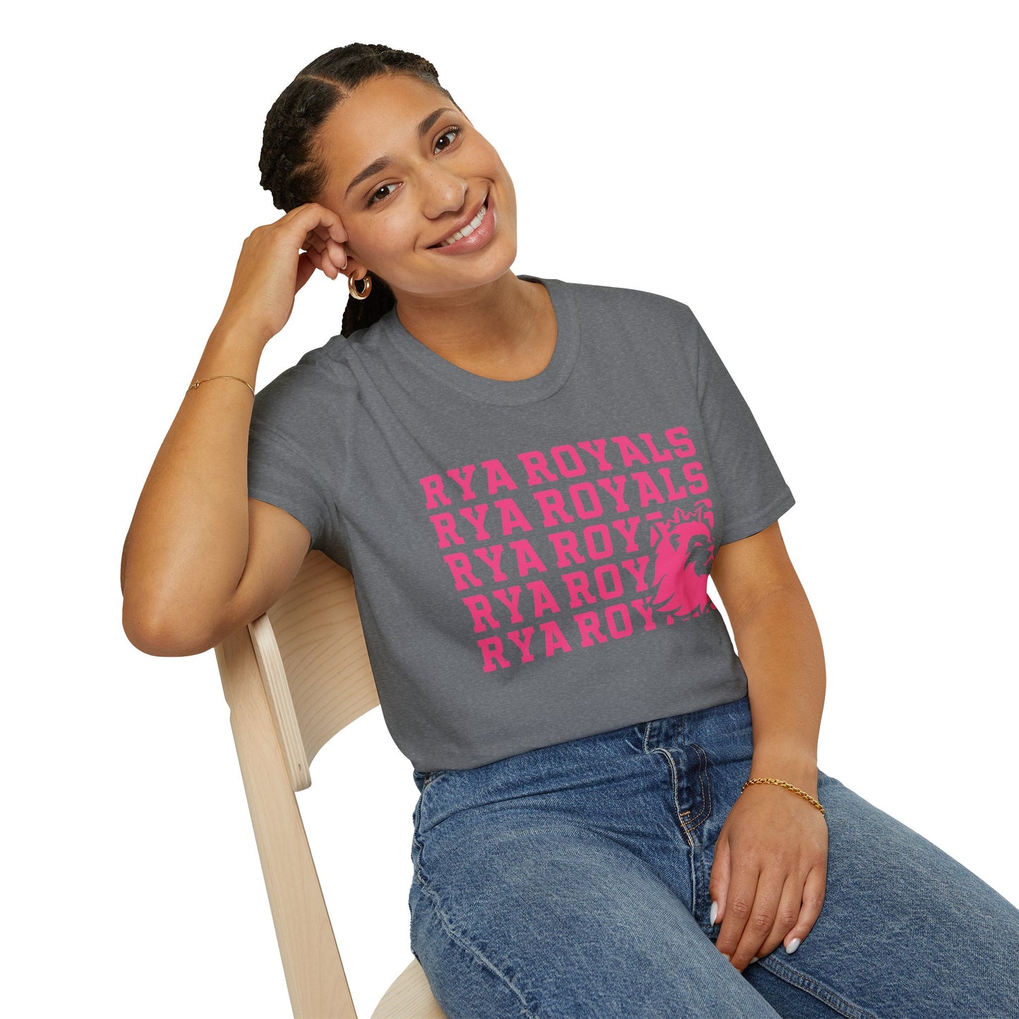 RYA Royals Lion Corner Pink-Out T-shirt