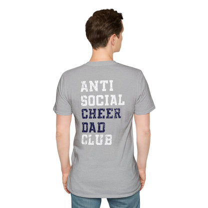 Anti Social Cheer Dad Club Unisex T-Shirt
