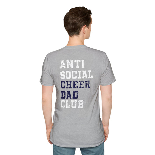 Anti Social Cheer Dad Club Unisex T-Shirt