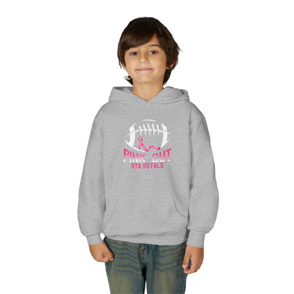Kids RYA Royals Football Pink-Out Hoodie