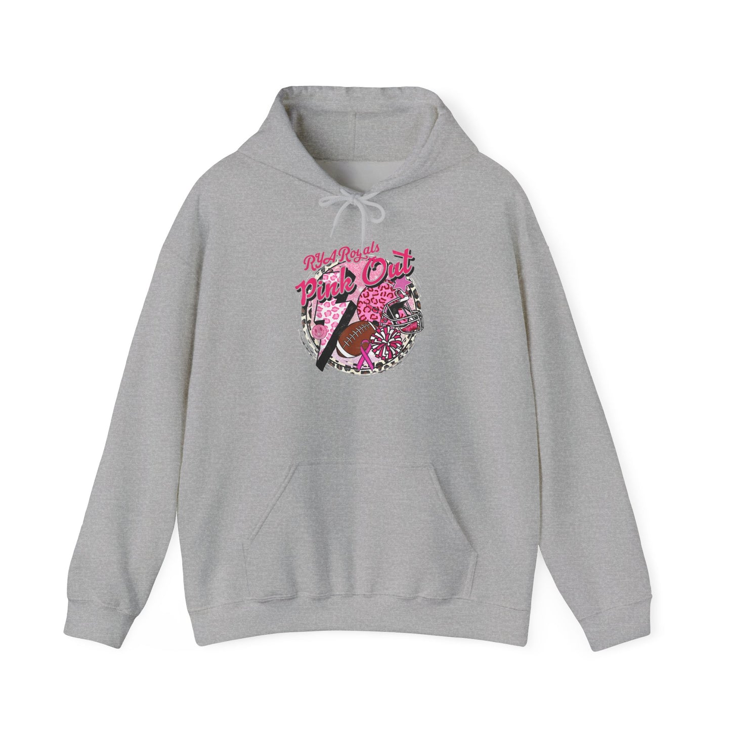 RYA Royals Leopard Pink-Out Hoodie