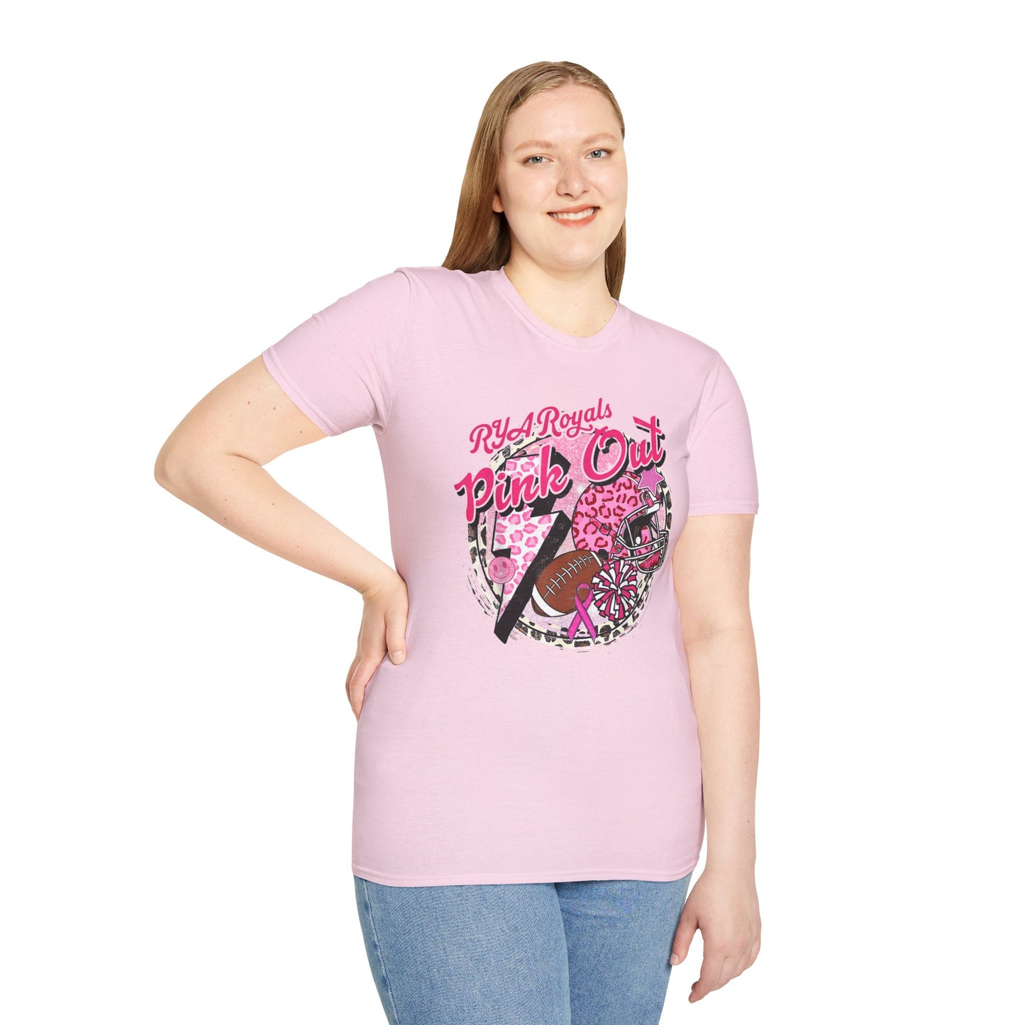 RYA Royals Leopard Pink-Out T-shirt