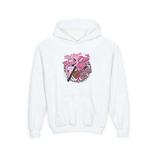 Kids RYA Royals Leopard Pink-Out Hoodie