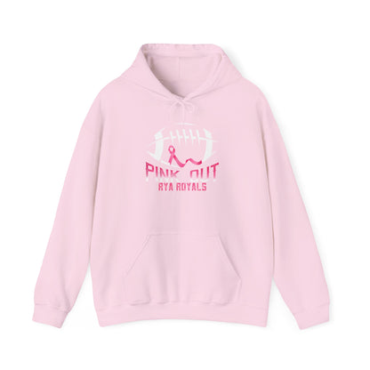 RYA Royals Football Pink-Out Hoodie