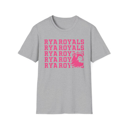 RYA Royals Lion Corner Pink-Out T-shirt