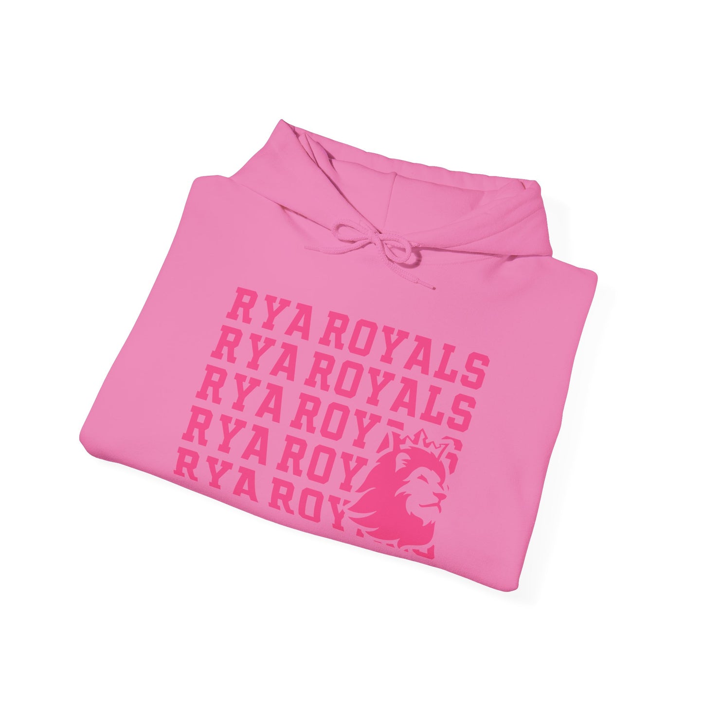 RYA Royals Lion Corner Pink-Out Hoodie