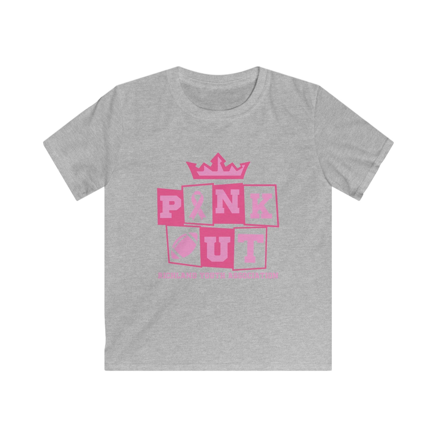 Kids RYA Royals Magazine Pink-Out T-shirt