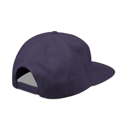 RYA Royals Embroidered Snapback Cap White Text