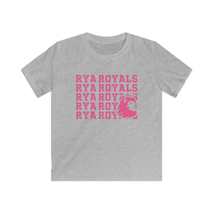 Kids RYA Royals Lion Corner Pink-Out T-shirt