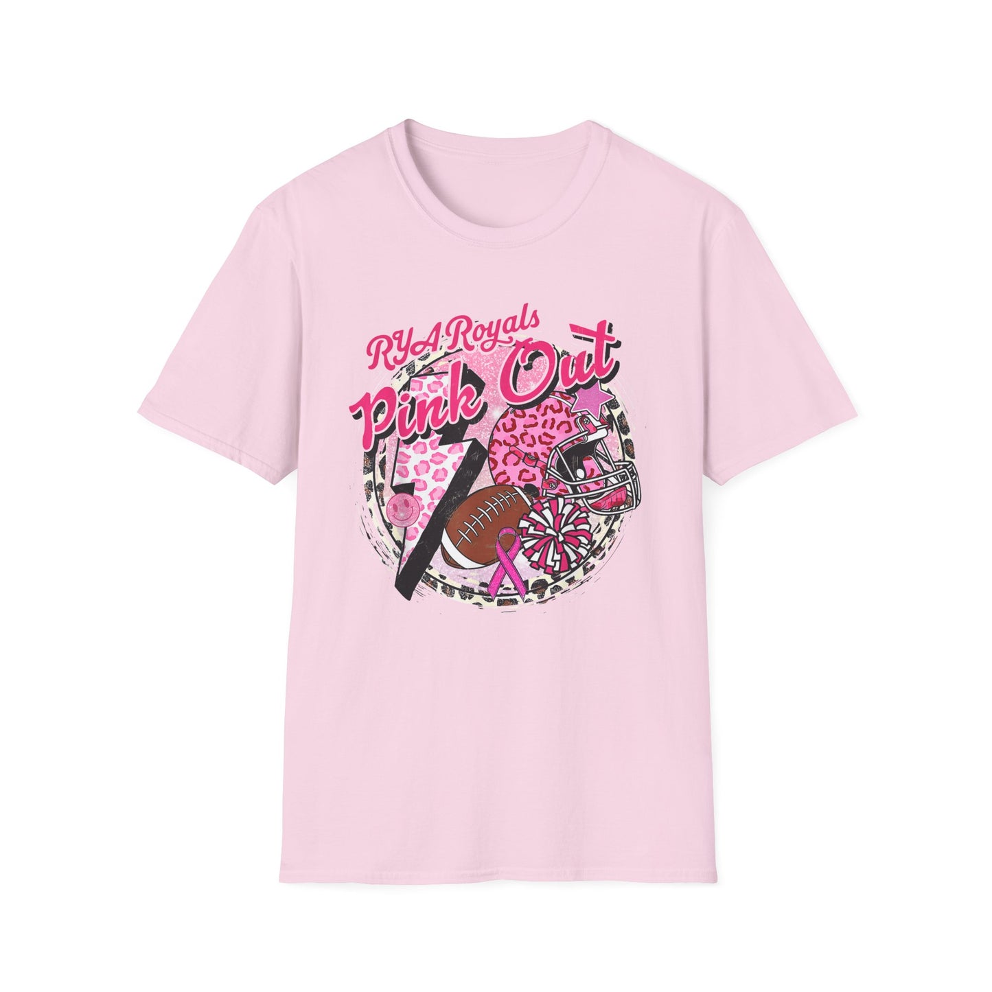 RYA Royals Leopard Pink-Out T-shirt