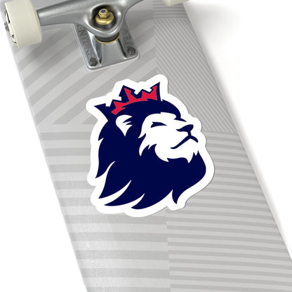 Royal Lion Kiss-Cut Stickers