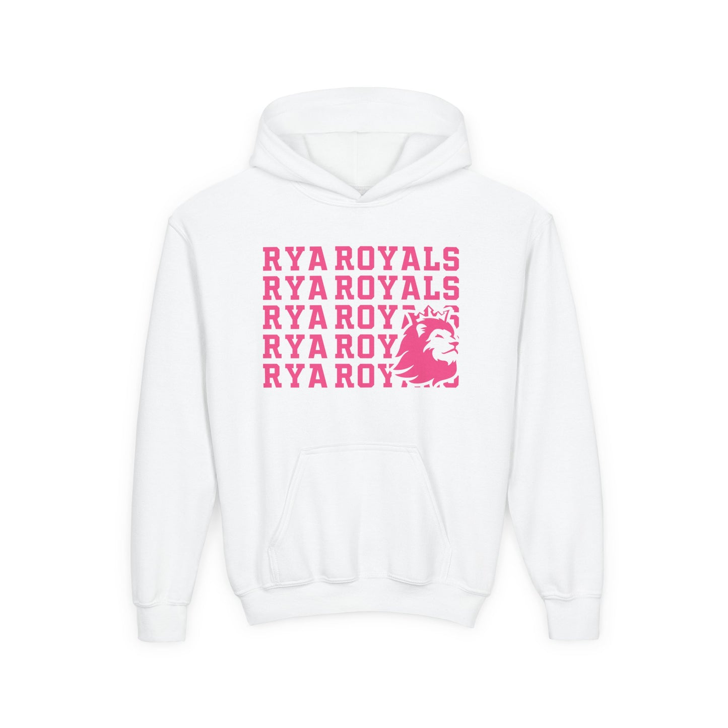 Kids RYA Royals Lion Corner Pink-Out Hoodie