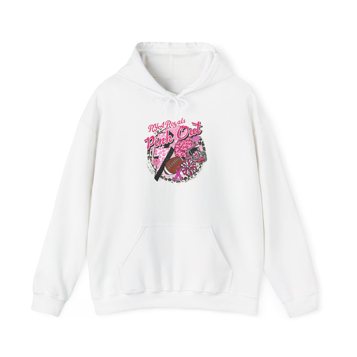 RYA Royals Leopard Pink-Out Hoodie