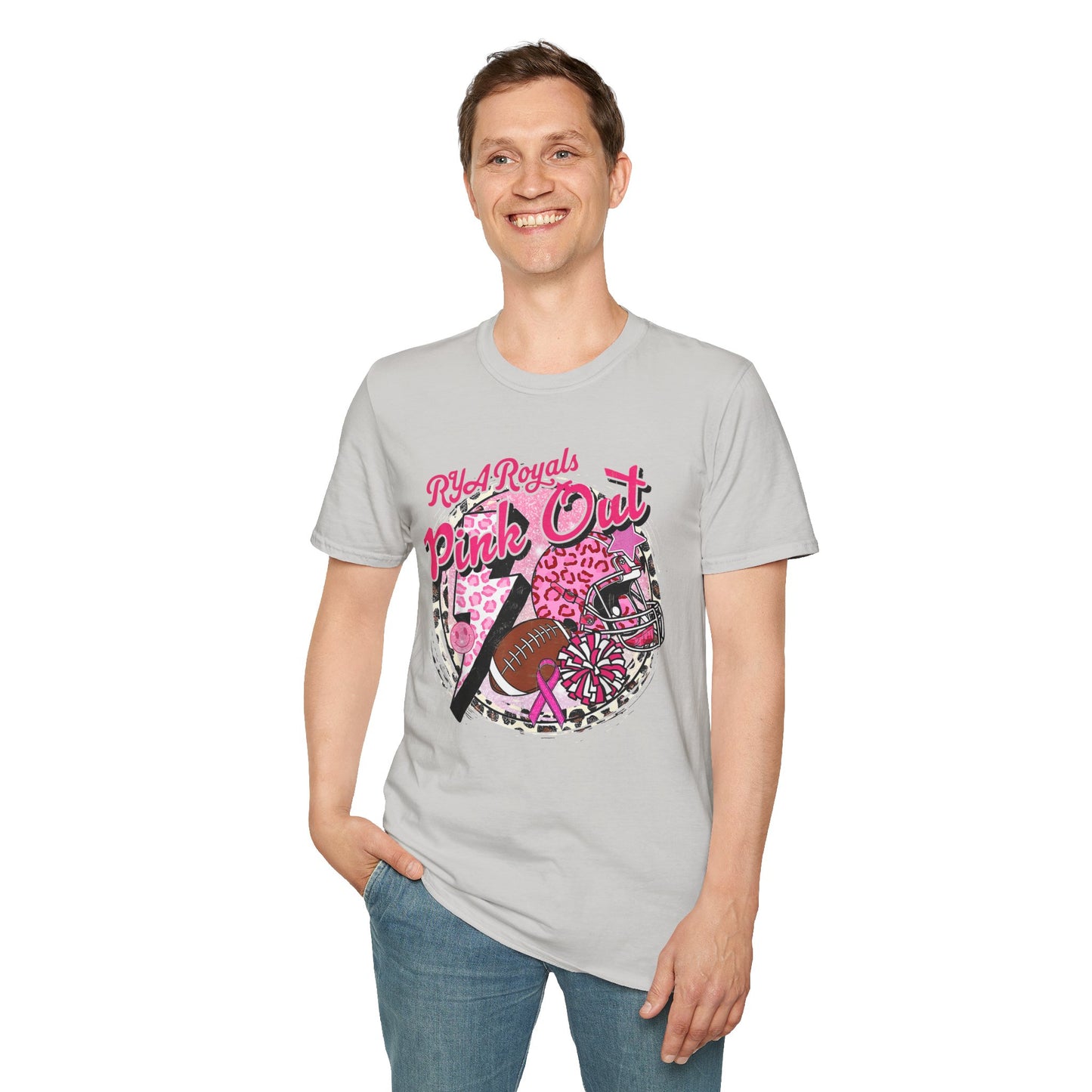 RYA Royals Leopard Pink-Out T-shirt