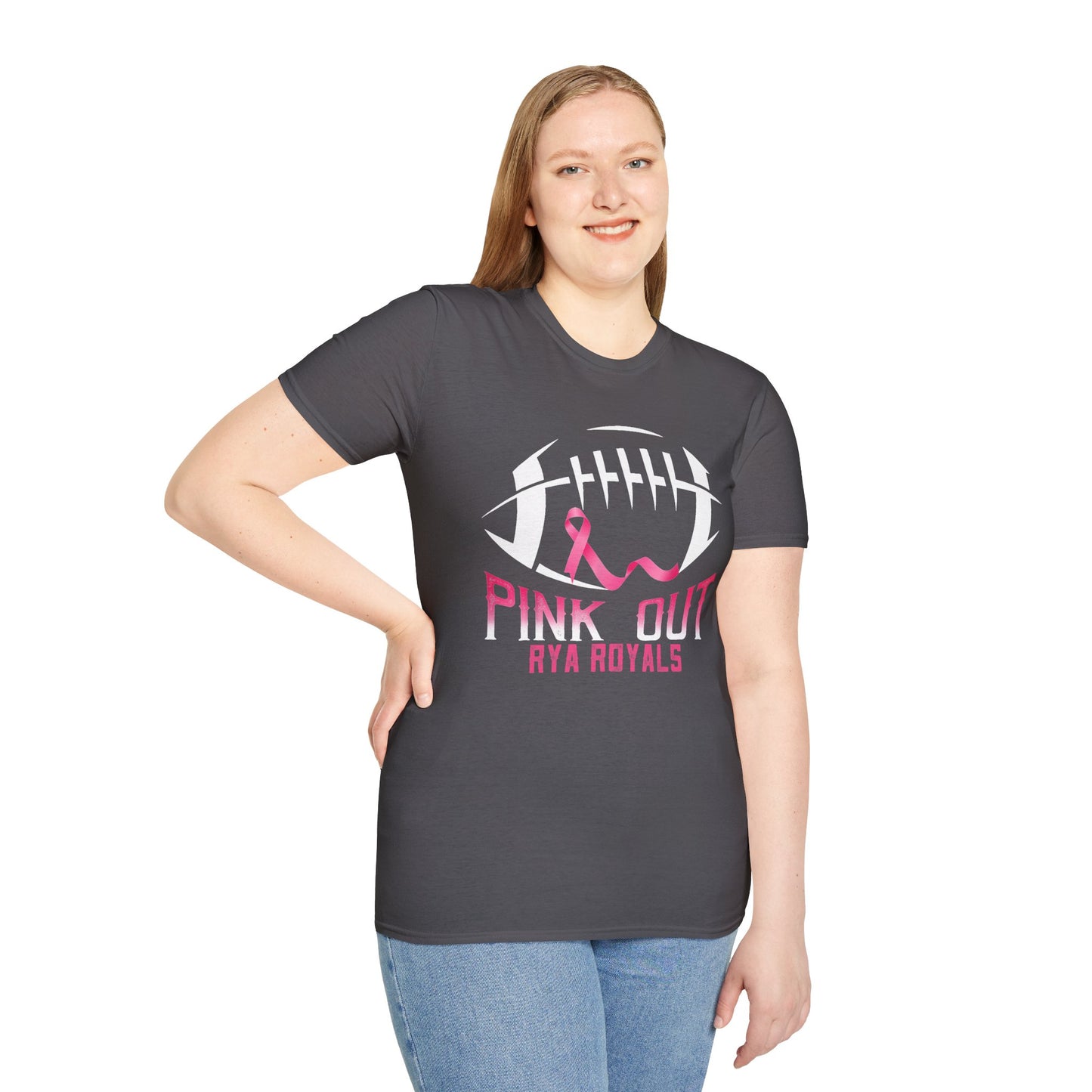 RYA Royals Football Pink-Out T-shirt