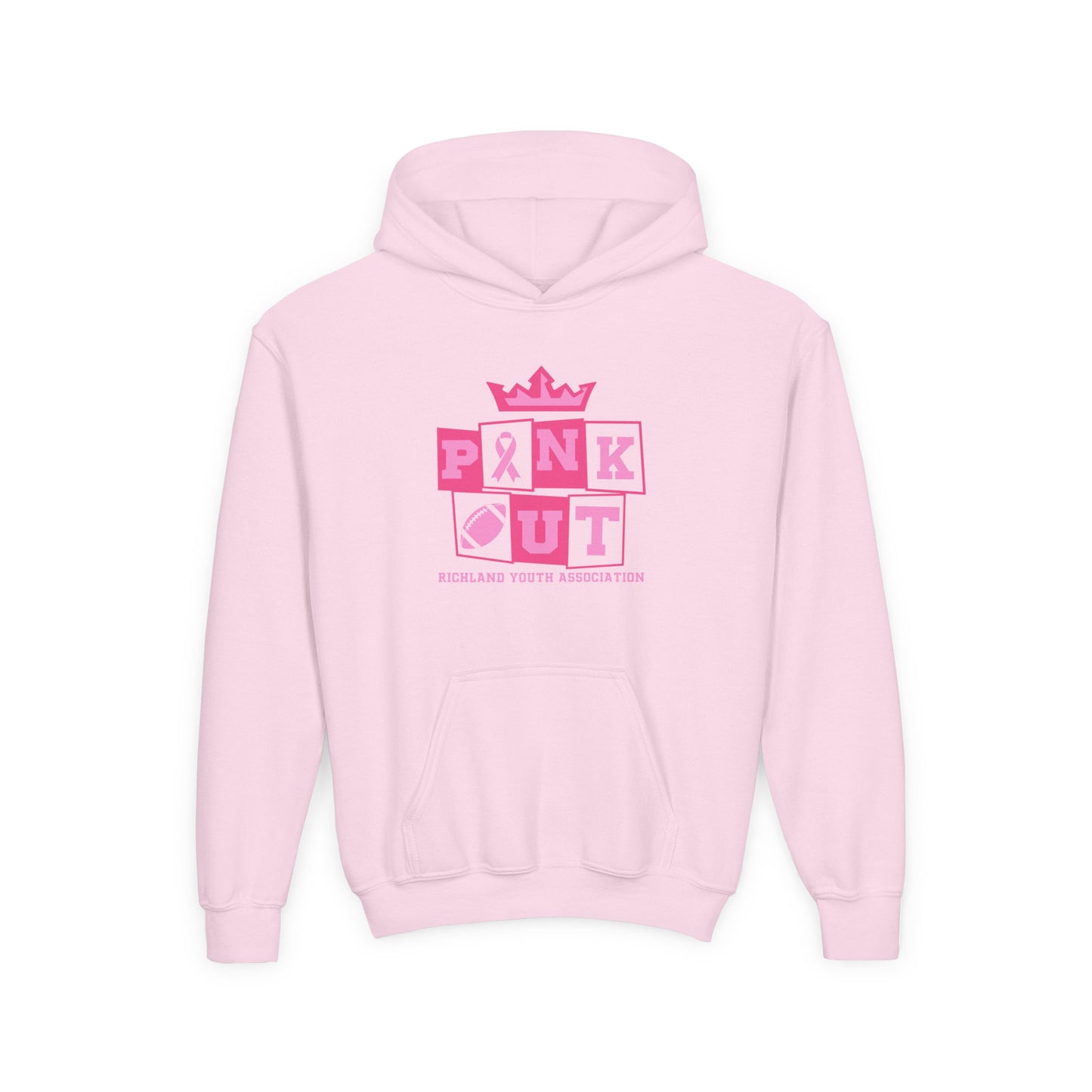 Kids RYA Royals Magazine Pink-Out Hoodie